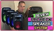 PRORECK PARTY 15 Portable 15 Inch Speaker System REVIEW