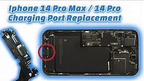 How to Replace the Charging Port on an iPhone 14 Pro Max / 14 Pro - Step-by-Step Guide