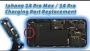 How to Replace the Charging Port on an iPhone 14 Pro Max / 14 Pro - Step-by-Step Guide