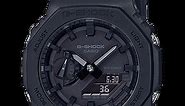 GA2100-1A1 | Black Carbon Fiber Minimalist Men's Watch G-SHOCK | CASIO
