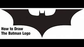 How to Draw The Batman Logo