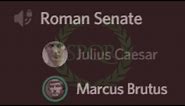 Assassination of Julius Caesar // Discord Meme