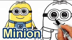 How to Draw Minions step by step Cute