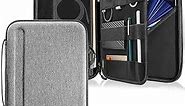 tomtoc Portfolio Case for 10.9-inch New iPad Air 5th Gen 2022, 11-inch iPad Pro M1&M2 2018-2022, 10.9-in/10.2-in iPad 10/9, Carrying Storage Sleeve Bag with Accessories Compartment