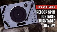 Review: Reloop SPIN Portable Turntable | Tips and Tricks
