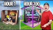 100 HOURS in Ultimate Gaming Rooms!