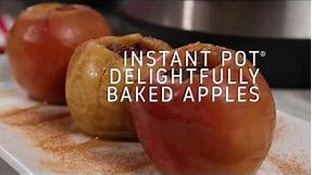 Instant Pot Delightfully Baked Apples