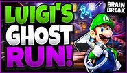 Luigi's Ghost Run | Halloween Brain Break Activity | Halloween Games For Kids | GoNoodle Games