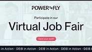 PowerToFly - Virtual Job Fair