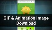How To Download Google GIF Image | download GIF & animation image on Google | Pasha Jhoak