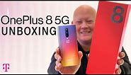 OnePlus 8 Unboxing: NEW 5G Phone with Des | T-Mobile