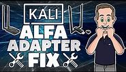 Kali Linux WiFi Alfa Adapter Fix