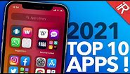 TOP 10 BEST iPhone Apps of 2021 !