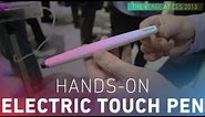 Panasonic electronic touch pen hands-on