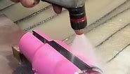 Watch us cut up this viral $300 pink limited edition Stanley Starbucks cup on our 60,000 psi water jet. Comment what you want to see us cut next, the crazier the better! PS yes we bought this on the secondary market just to cut it in half because we are crazy. @Stanley 1913 @Starbucks #stanleycup #stanley #starbucks #pinktumbler #watercut #cutinhalf #asmr #fyp #starbuckscup #stanleystarbucks #viral #trending #starbucksstanley #tumblersoftiktok #watercuteverything #shenaningans
