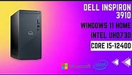 Dell 12th Gen Desktop Computer Unboxing and set up| Dell Inspiron 3910 Desktop Windows 11
