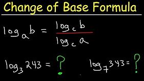 Change of Base Formula - Logarithms