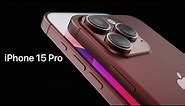 iPhone 15 Pro - Trailer Deep Red | Apple