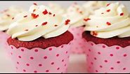Red Velvet Cupcakes Recipe Demonstration - Joyofbaking.com