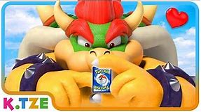 What's Bowser's Favorite Pokemon Card? 😳😂 Super Mario Odyssey Story