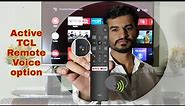 TCL Android LED TV Remote Voice setting / Use Your Remote as a MIC / TCL LED TV Remote settinge