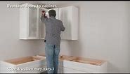 Installing Wall Corner and Base Corner Cabinets