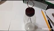 Plastic bottle Electroscope experiment