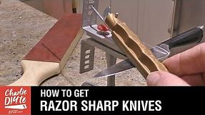 How to Sharpen Kitchen Knives