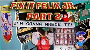 Fix it Felix Jr. Arcade Build: Part 2