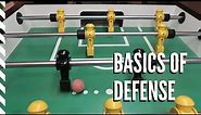 How to Defend Foosball Shots - Foosball Tutorial