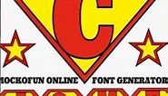 Superman Font Generator #shorts