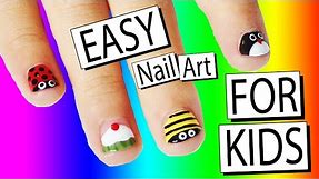 5 Easy Nail Art Designs For Kids | Nailed It NZ
