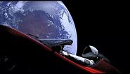 Elon Musk's dummy astronaut orbiting Earth in a Tesla – timelapse video