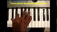 How To Play C#m7 Chord (C Sharp Minor Seventh, C#min7) On Piano & Keyboard