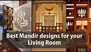 Pooja Room Designs for Small compact spaces (Latest) | Latest Mandir Designs | Home Mandir Designs