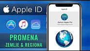 Apple ID | PROMENA ZEMLJE i REGIONA | iPhone iOS 12 / iOS 14