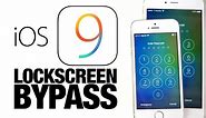 How To Bypass iOS 9 Lockscreen & Access Photos & Contacts