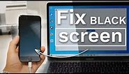 How to Fix an iPhone Stuck on Black Screen / iTunes Logo / Recovery Mode