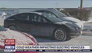 Cold weather impacts electric cars' batteries