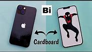 DIY iPhone 13 from Cardboard | Black Edition | Realistic iPhone
