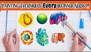 Acrylic Techniques Everything a Beginner Needs to Know and nobody tells you #6 | The Art Sherpa