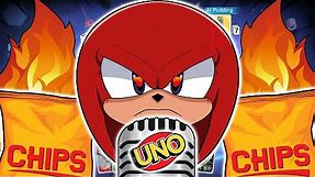 CHIPS & MASSIVE RAGING! - Knuckles Plays: "UNO" (FT: Shadow, Silver, & Classic Sonic)