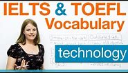 IELTS & TOEFL Vocabulary - Technology