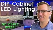 Ultimate Guide to DIY Cabinet LED lights - full install