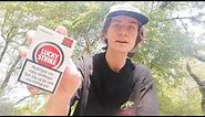 Smoking a Lucky Strike Cigarette from Iceland - Review