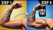 The BEST Way To Use Creatine For Muscle Growth (4 STEPS)