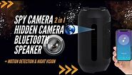 Hidden Camera Bluetooth Speaker (128 GB)