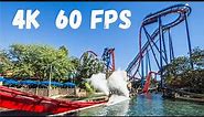 SheiKra POV | 200 Ft Tall B&M Dive at Busch Gardens Tampa (4K 60 FPS)