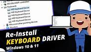 How to Reinstall Keyboard Driver in Windows 10 & 11 (Simple & Easy)