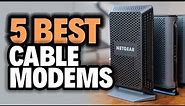 Top 5 Best Cable Modems In 2024 { Updated } - Review And Buying Guide